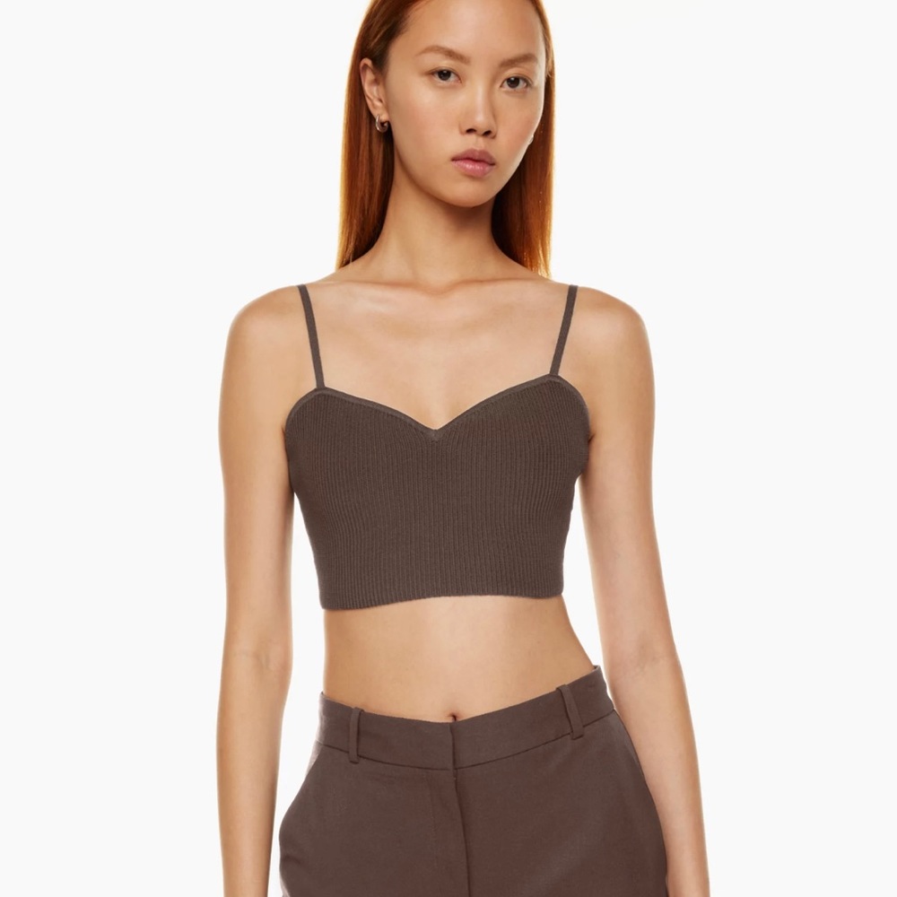 Babaton Sculpt Knit Sweetheart Cami